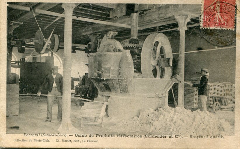 Usine de produits réfractaires