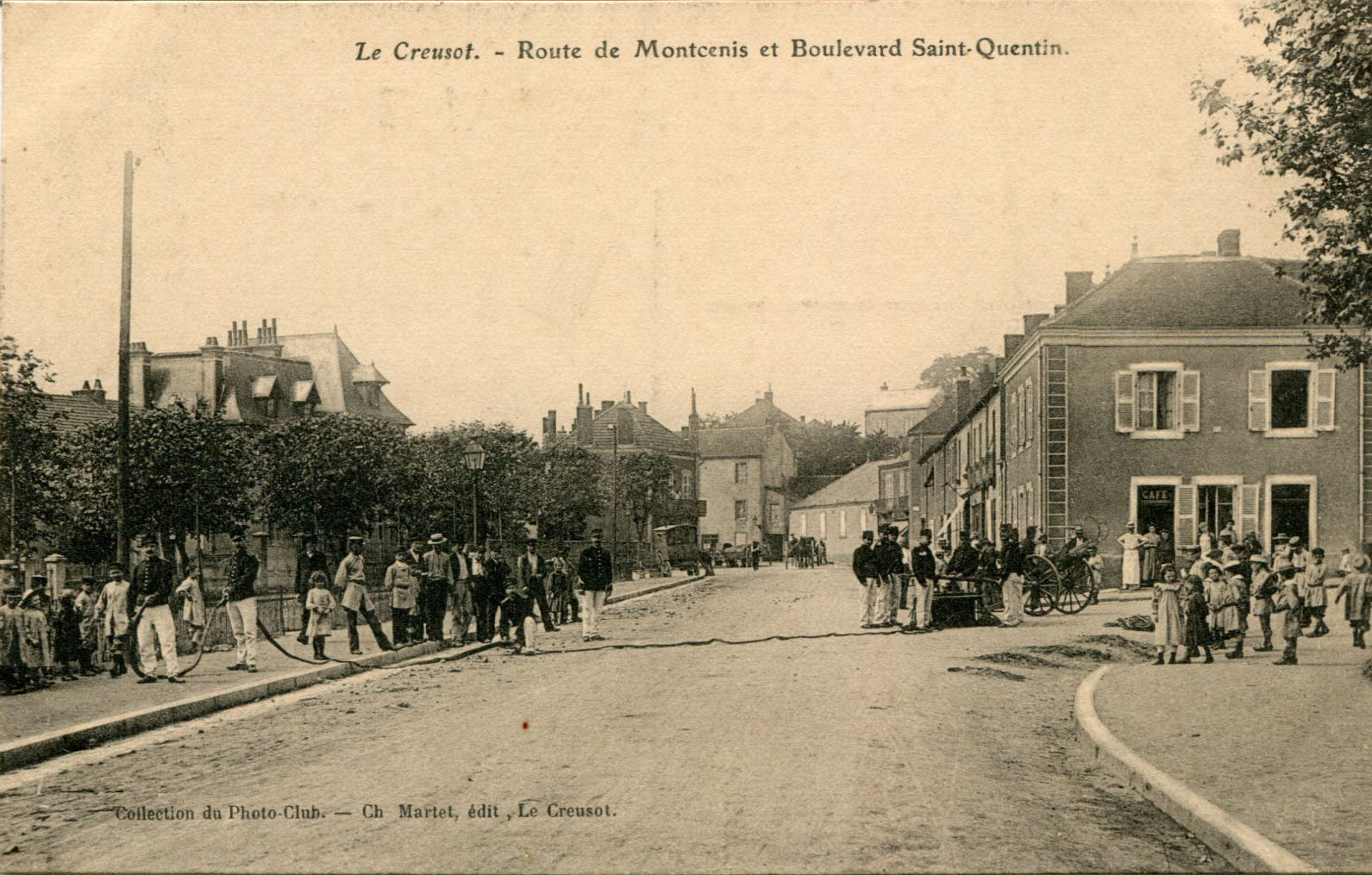 Route de Montcenis et bld St6Quentin