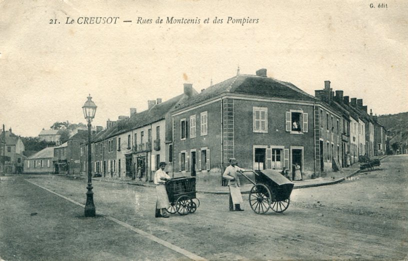 Rues de Montcenis et des Pompiers