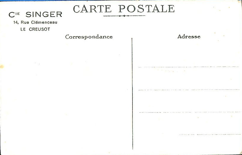 Publicité "Singer" -v