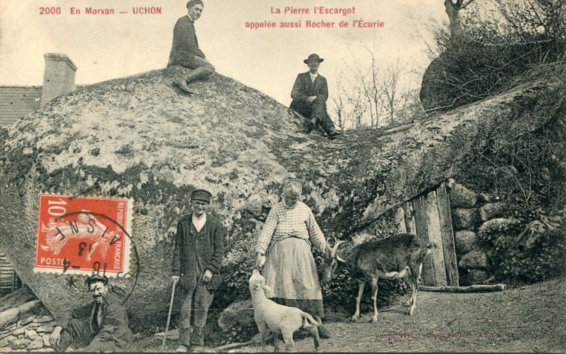 "Pierre l'Escargot" ou "Rocher de l'Écurie"