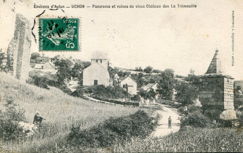 Panorama et vue d'ensemble du vieux Château