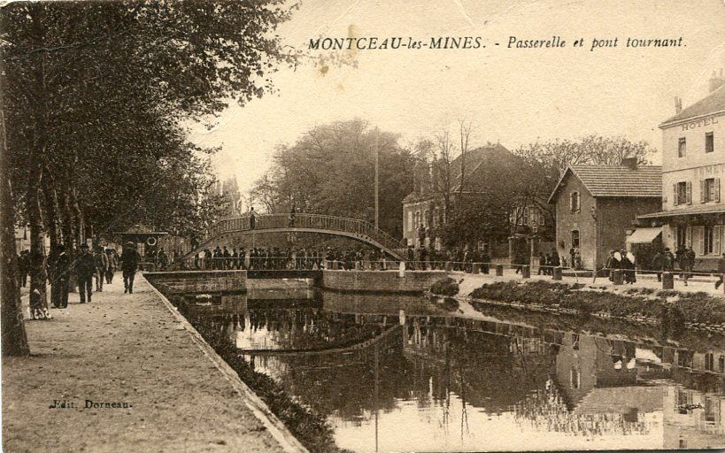 Passerelle et Pont tournant