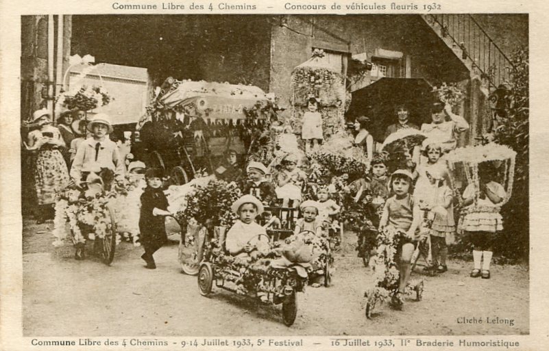 1932 - Véhicules fleuris -r