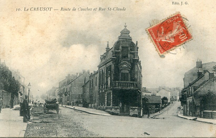 Route de Couches et rue St-Claude