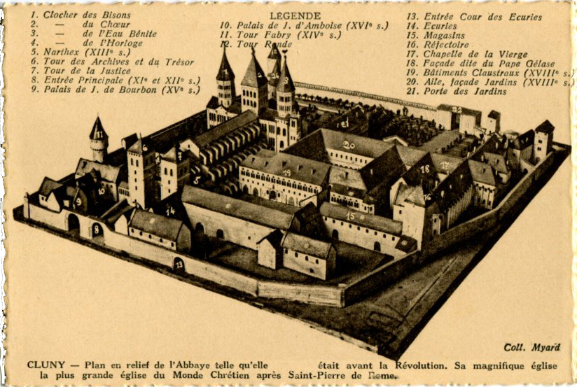 Plan de l'Abbaye