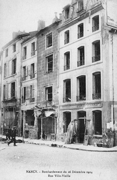 Rue Ville-Vieille -  26 décembre 1914
