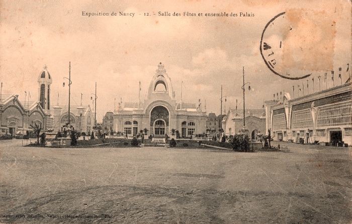 12 - Salle des Fêtes et ensemble des Palais