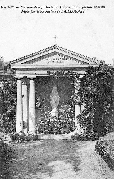 Doctrine Chrétienne - Jardin, chapelle