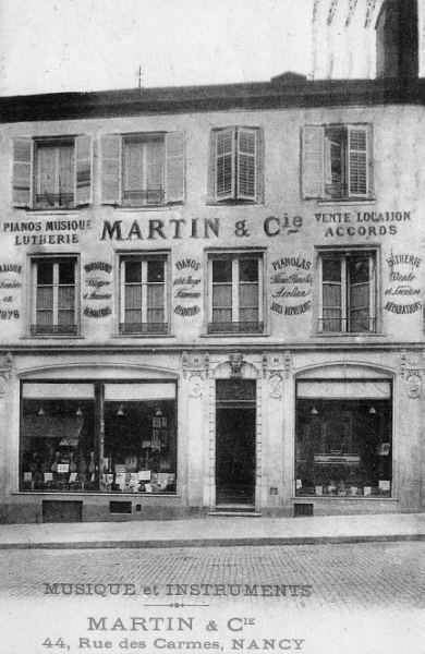 Instruments de musique Martin & Cie -1