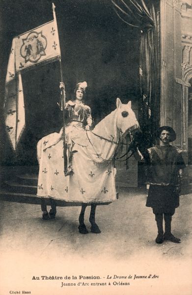 Jeanne d'Arc entrant à Orléans