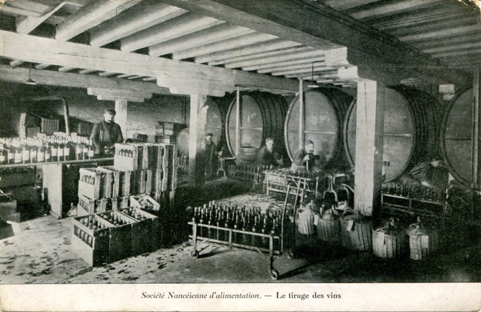 Le tirage des vins