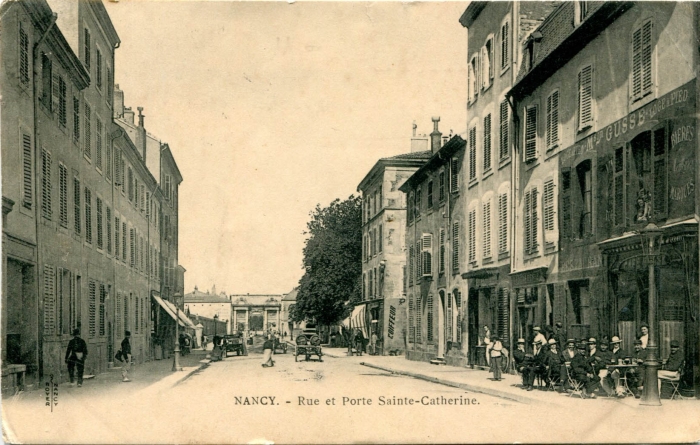 Rue et porte Sainte-Catherine