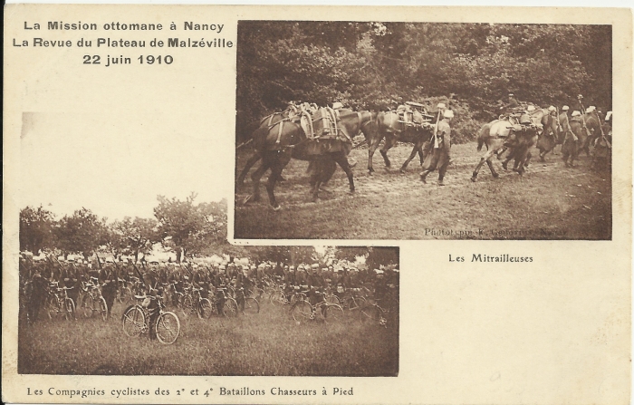 Mitrailleuses et Compagnies cyclistes