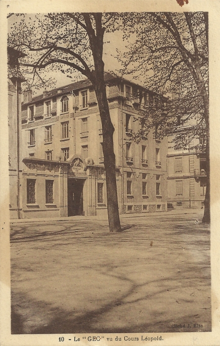 Vue du cours Léopold