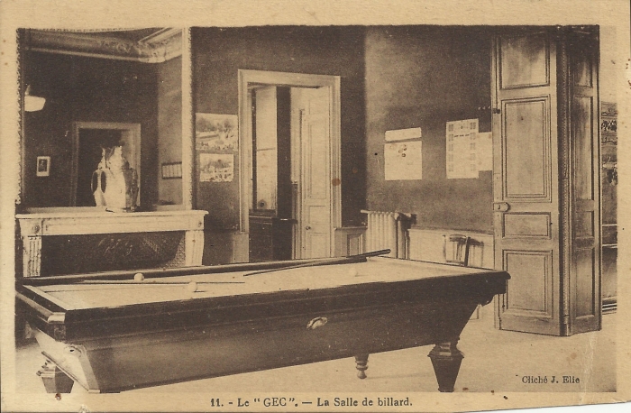 Salle de billard