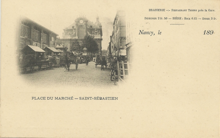 Publicité sur : Place du Marché - Saint Sébastien