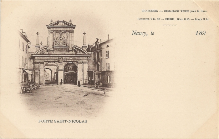 Publicité sur : Porte Saint-Nicolas
