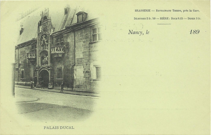 Publicité sur : Palais ducal