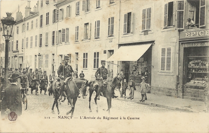 Arrivée des troupes