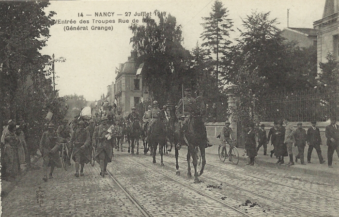 14 - Entrée des troupes rue de Metz