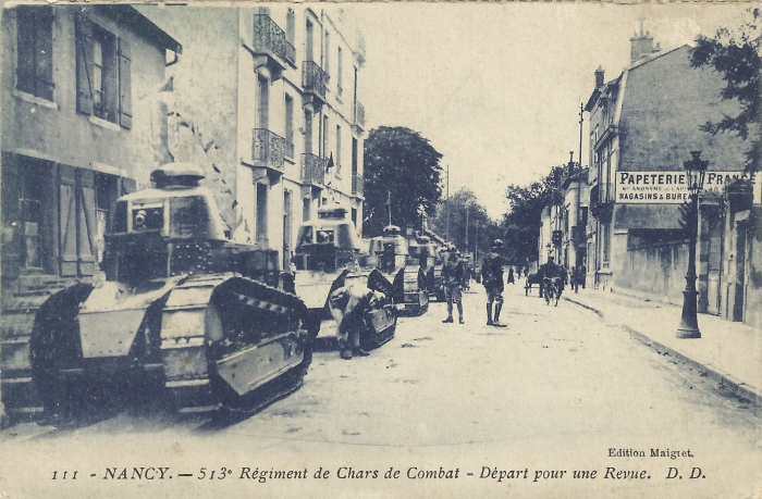 Quartier Donop - Chars de combat