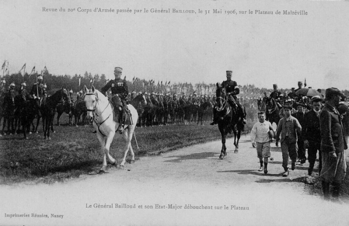 Nancy - Revue 20ème Corps d'Armée (31 Mai 1906)