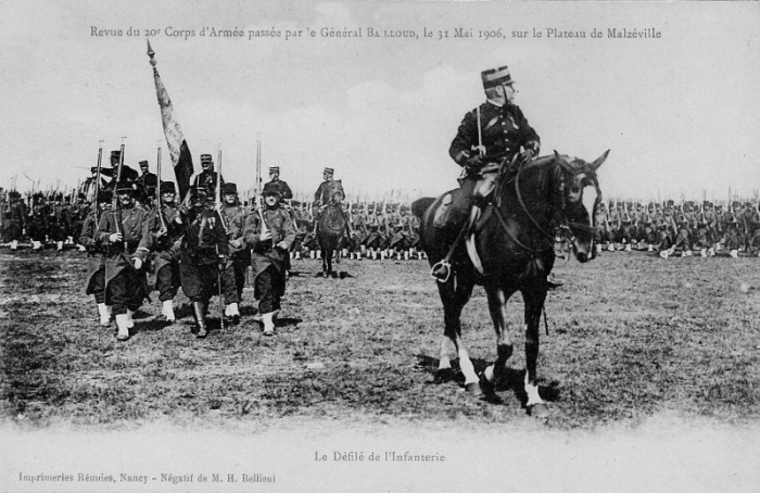 Nancy - Revue 20ème Corps d'Armée (31 Mai 1906)