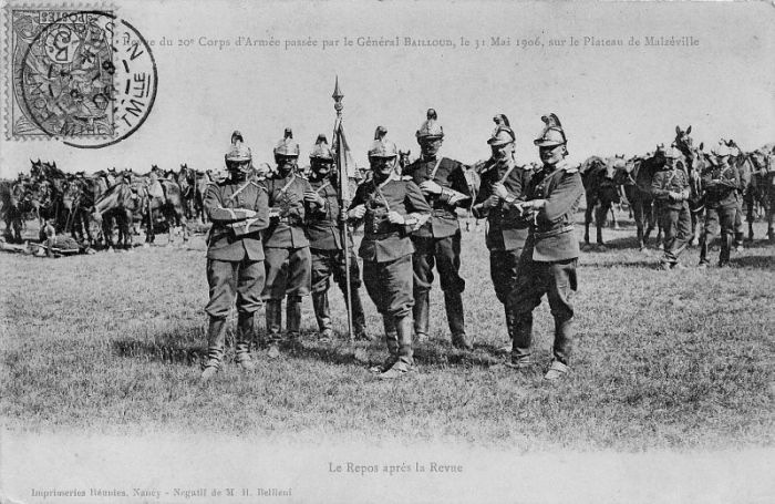 0134 Nancy - Revue 20?me Corps d'Arm?e (31 Mai 1906)
