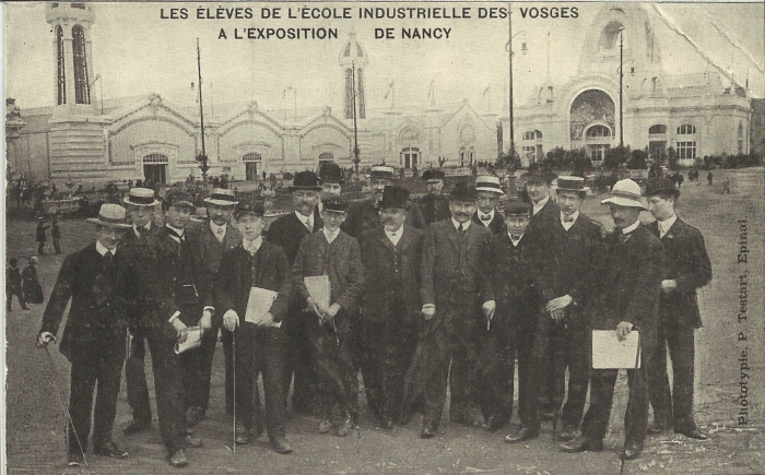 Elèves de l'Ecole Industrielle des Vosges -3r