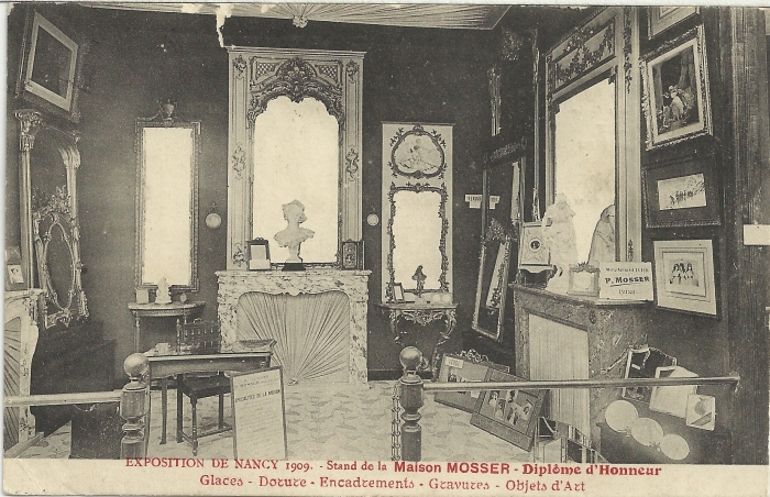 Mosser (Glaces, dorure, encadrement, gravures, objets d'Art) -3r