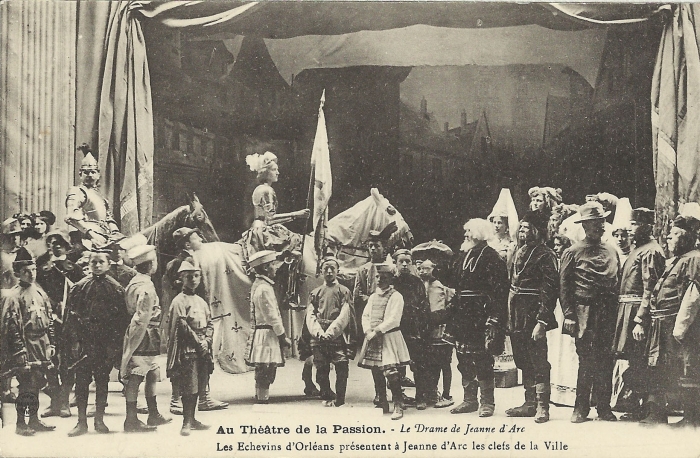 Les échevins d'Orléans présentent à Jeanne d'Arc les clefs de la ville