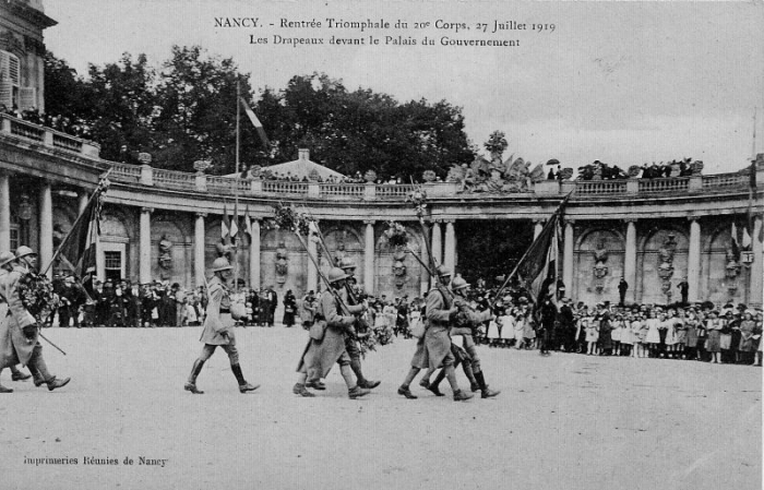 Nancy - Rentrée Triomphale du 20ème Corps (27 Juillet 1919)