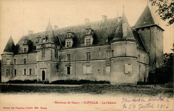 135-Le château de Fléville 