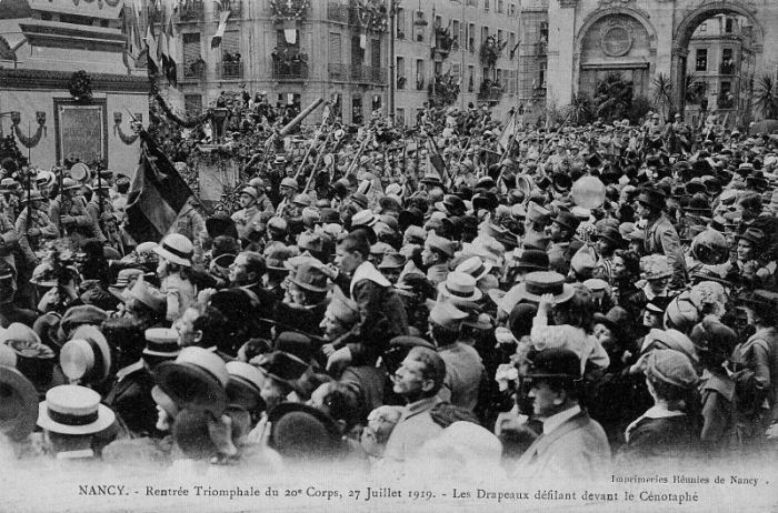 Nancy - Rentrée Triomphale du 20ème Corps (27 Juillet 1919)