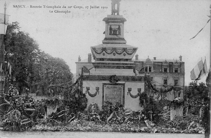 Nancy - Rentrée Triomphale du 20ème Corps (27 Juillet 1919)