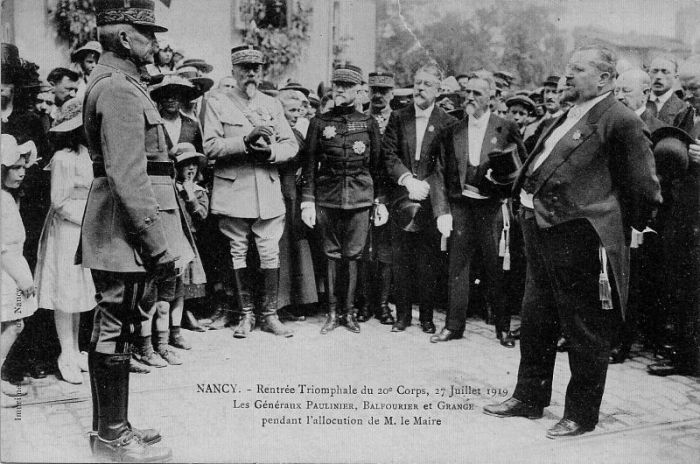 Nancy - Rentrée Triomphale du 20ème Corps (27 Juillet 1919)