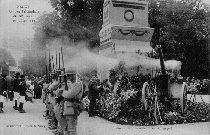 Nancy - Rentrée Triomphale du 20ème Corps (27 Juillet 1919)