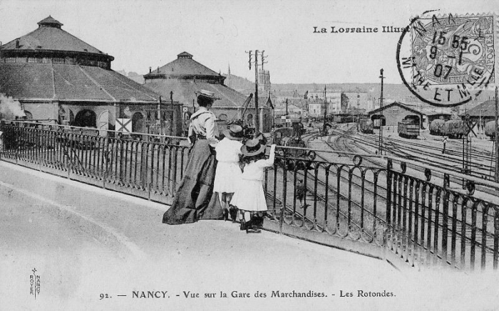 Nancy - Dépôt et gare marchandise