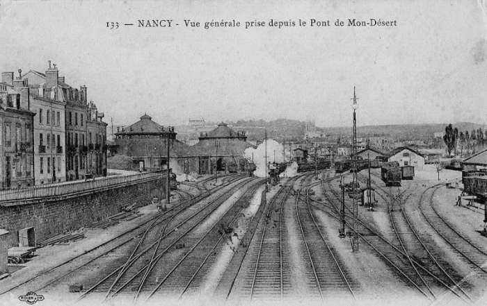 Nancy - Dépôt et gare marchandise