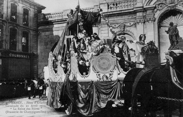 Nancy - Fêtes d'Aviation  - Cavalcade du 21 Avril 1912