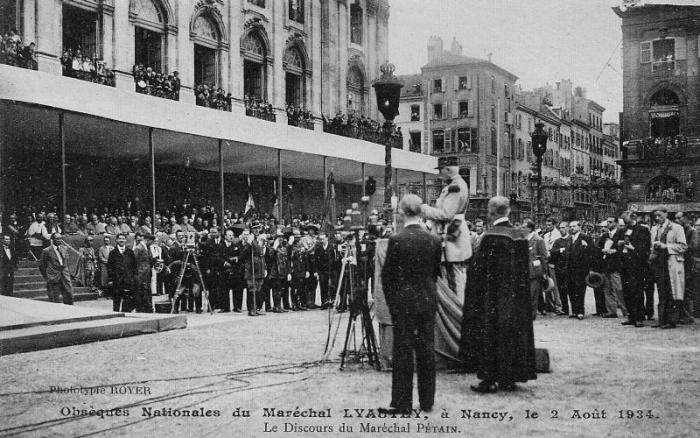 Le discours du Maréchal Pétain