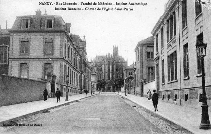 Nancy - Faculté de Médecine - Institut Anatomique et Institut Dentaire