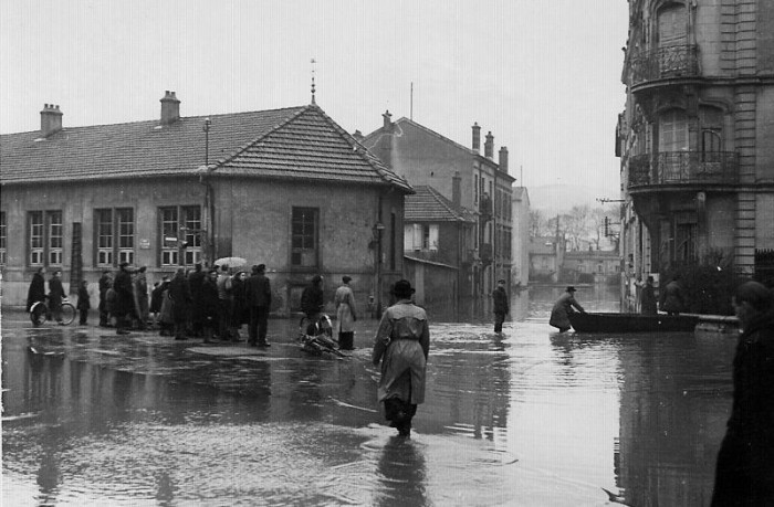 Nancy - Les inondations de 1947