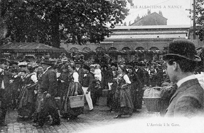 L'arrivée à la gare