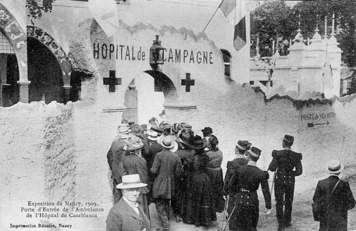 Nancy - Exposition de 1909 - L'Hôpital de Casablanca