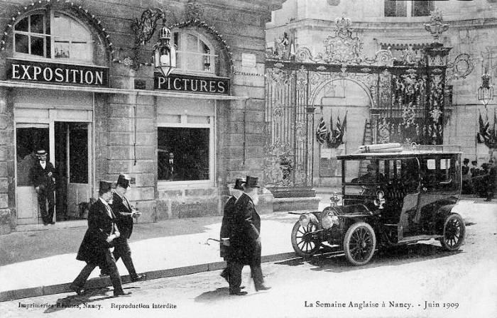 Nancy  - La Semaine Anglaise à Nancy - Juin 1909