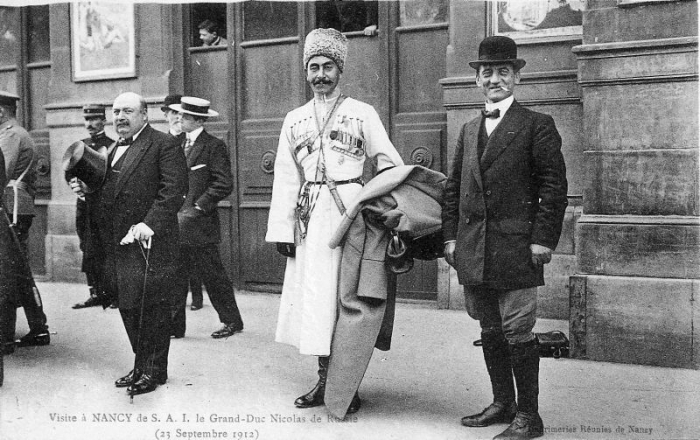 Nancy - Visite S. A. I. Nicolas de Russie (1912)