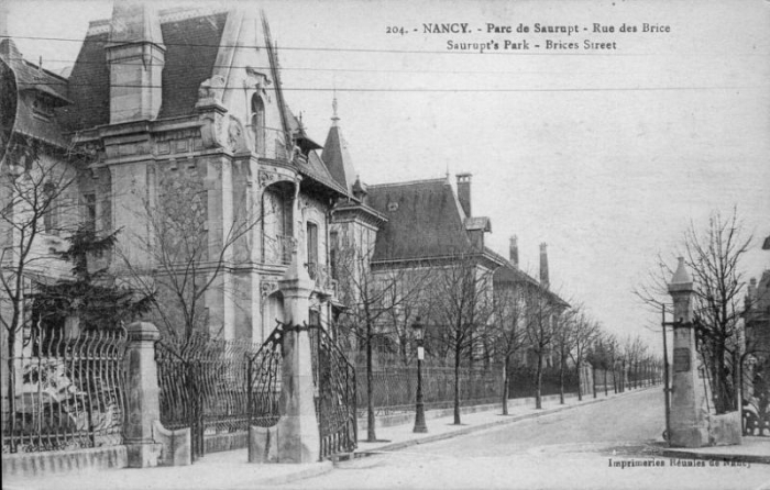 Parc de Saurupt - Rue des Brice