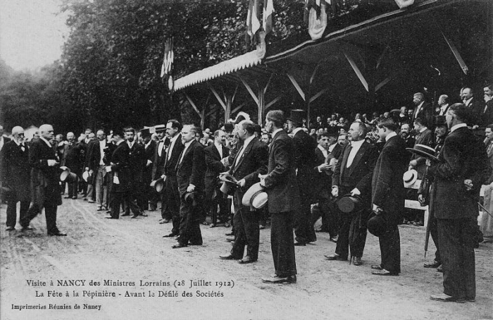 Fête de la Pépinière - Avant le Défilé des Sociétés